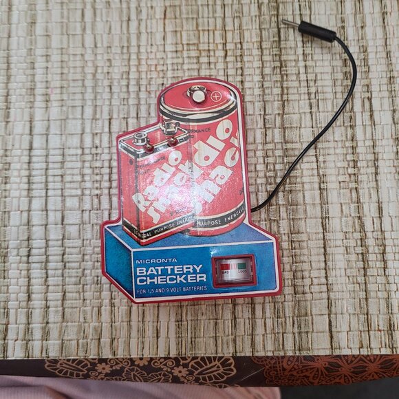 Vintage Radio Shack Micronta Battery Checker Tester Working Condition - Picture 3 of 5